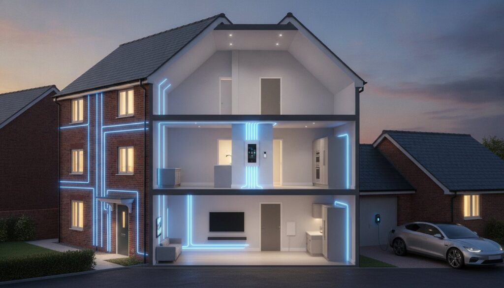 Cost of Rewiring a 3 Bedroom House in the UK: 2026 Price Guide