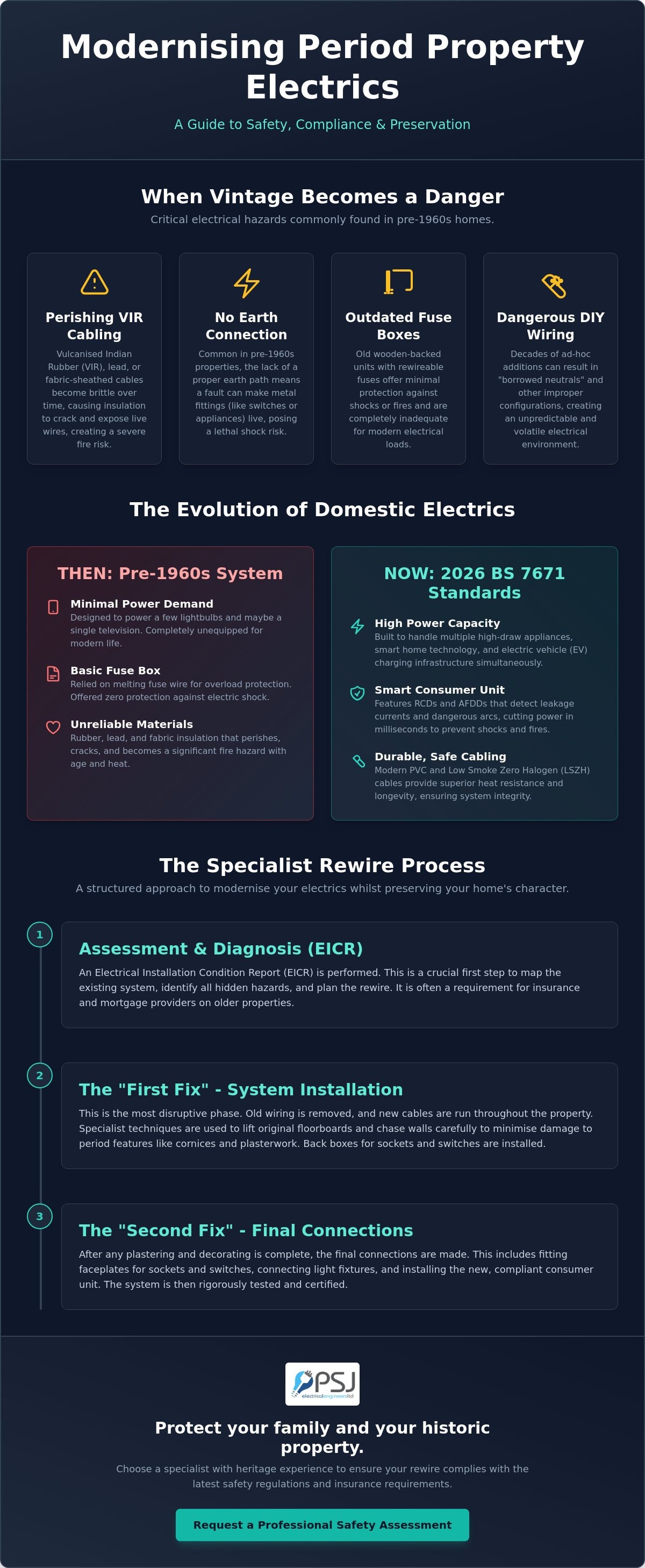 Electrical Rewire for Older Homes: The 2026 Homeowner’s Safety Guide