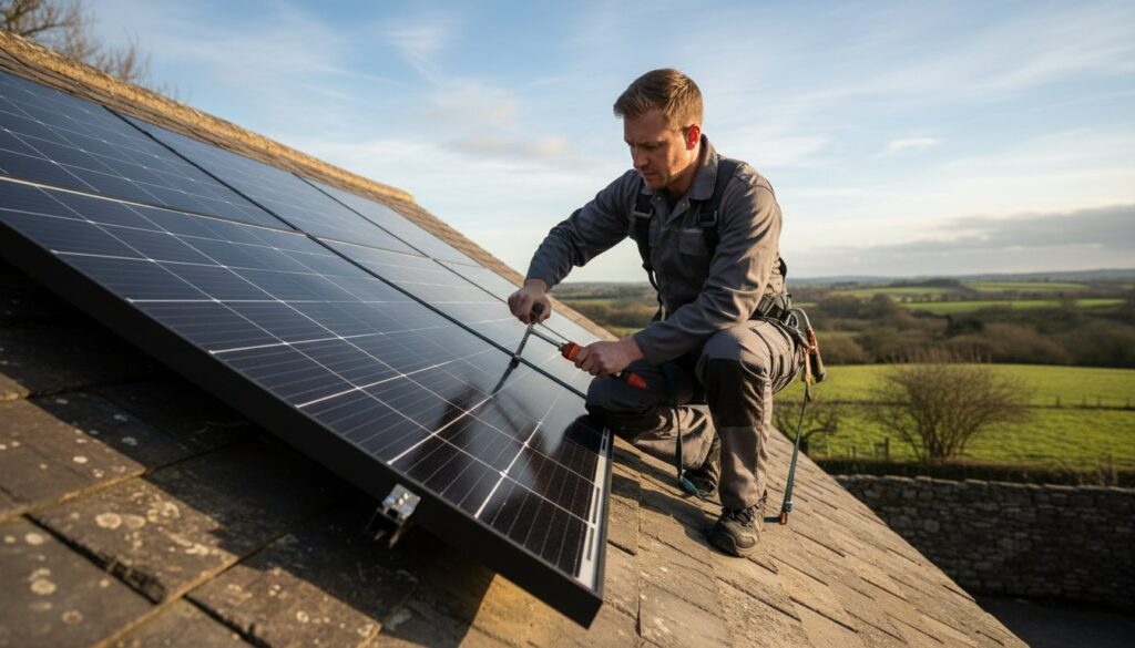 How a Professional Solar Fitter Benefits Your Home in Stocksfield